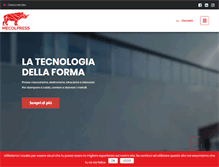 Tablet Screenshot of mecolpress.com